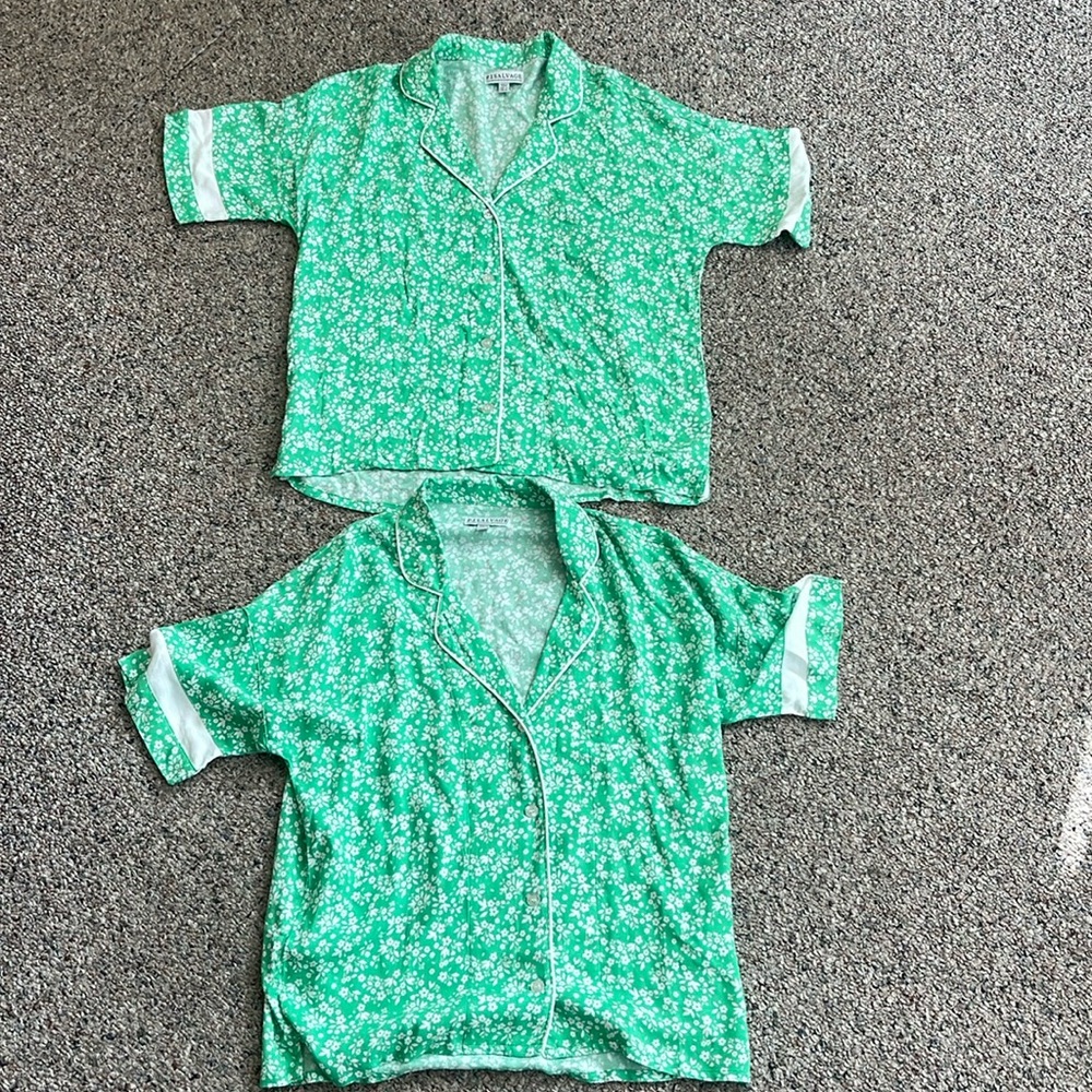 Two P.J. Salvage tops, both small. Brand new, never worn.